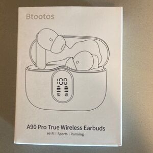 A90 Pro True Wireless Earbuds - White